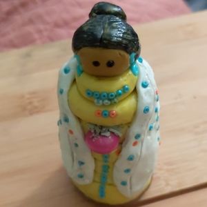 Native American Clay Doll